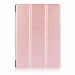 Θήκη Three Fold Samsung Galaxy Tab S7+ Plus/S8+ Plus/S7 FE 12.4'' T970-T976/T730 Custer Texture Rose Gold