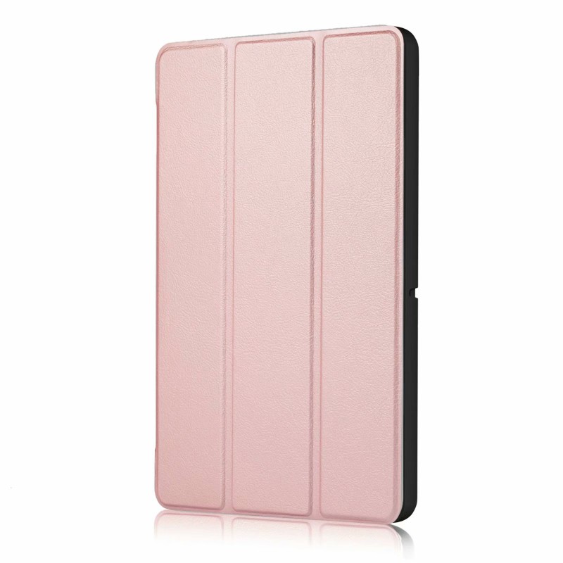 Θήκη Three Fold Samsung Galaxy Tab S7+ Plus/S8+ Plus/S7 FE 12.4'' T970-T976/T730 Custer Texture Rose Gold