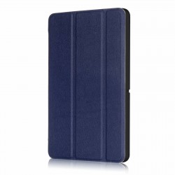 Θήκη Three Fold Samsung Galaxy Tab S7+ Plus/S8+ Plus/S7 FE 12.4'' T970-T976/T730 Custer Texture Navy Blue