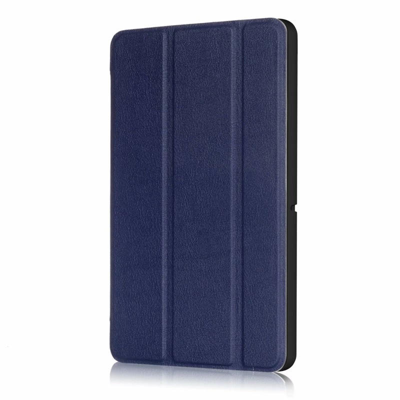 Θήκη Three Fold Samsung Galaxy Tab S7+ Plus/S8+ Plus/S7 FE 12.4'' T970-T976/T730 Custer Texture Navy Blue