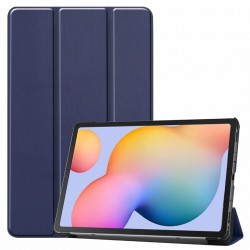 Θήκη Three Fold Samsung Galaxy Tab S7+ Plus/S8+ Plus/S7 FE 12.4'' T970-T976/T730 Custer Texture Navy Blue