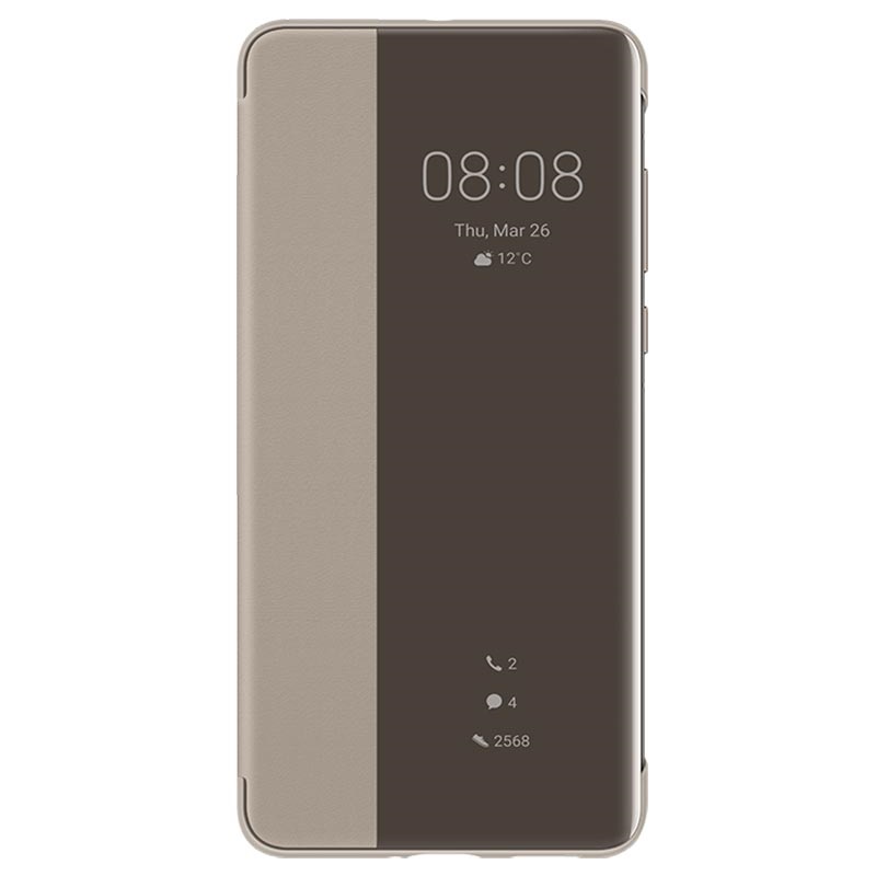 Θήκη Huawei Flip Smart View Huawei P40 Khaki (Original) 51993705