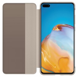 Θήκη Huawei Flip Smart View Huawei P40 Khaki (Original) 51993705