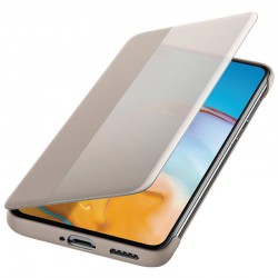 Θήκη Huawei Flip Smart View Huawei P40 Khaki (Original) 51993705