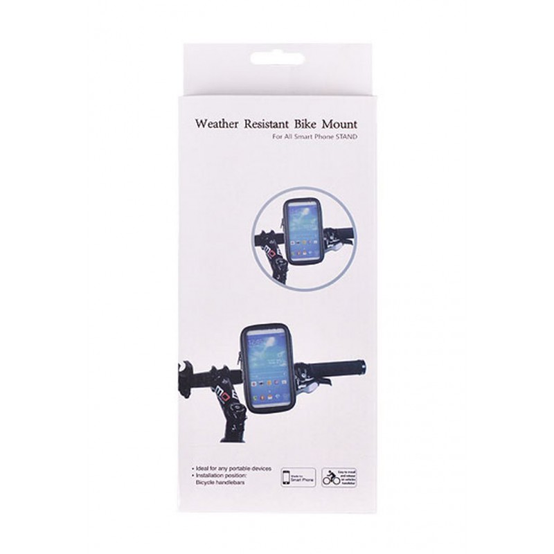 Βάση Στήριξης Ποδηλάτου Waterproof Bike Holder Size 02 (iPhone 5/6/7/8) Black