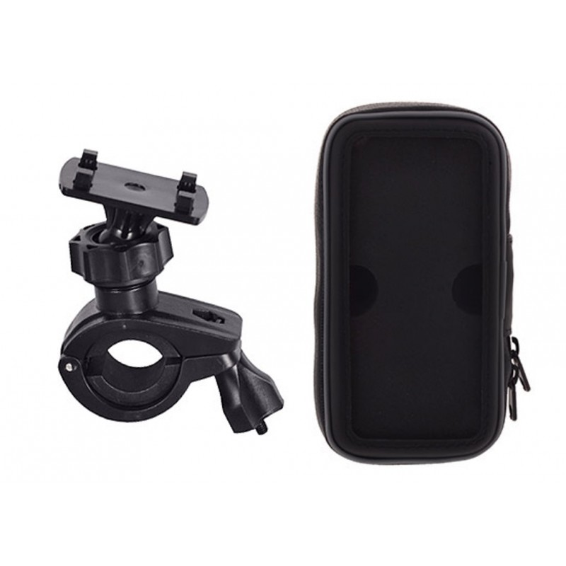 Βάση Στήριξης Ποδηλάτου Waterproof Bike Holder Size 02 (iPhone 5/6/7/8) Black