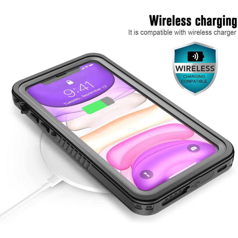 Αδιάβροχη θήκη Redpepper Apple iPhone 11 (6.1") Shockproof/Waterproof Black