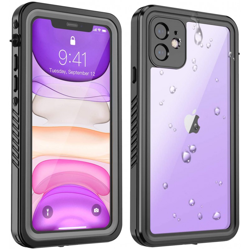 Αδιάβροχη θήκη Redpepper Apple iPhone 11 (6.1") Shockproof/Waterproof Black