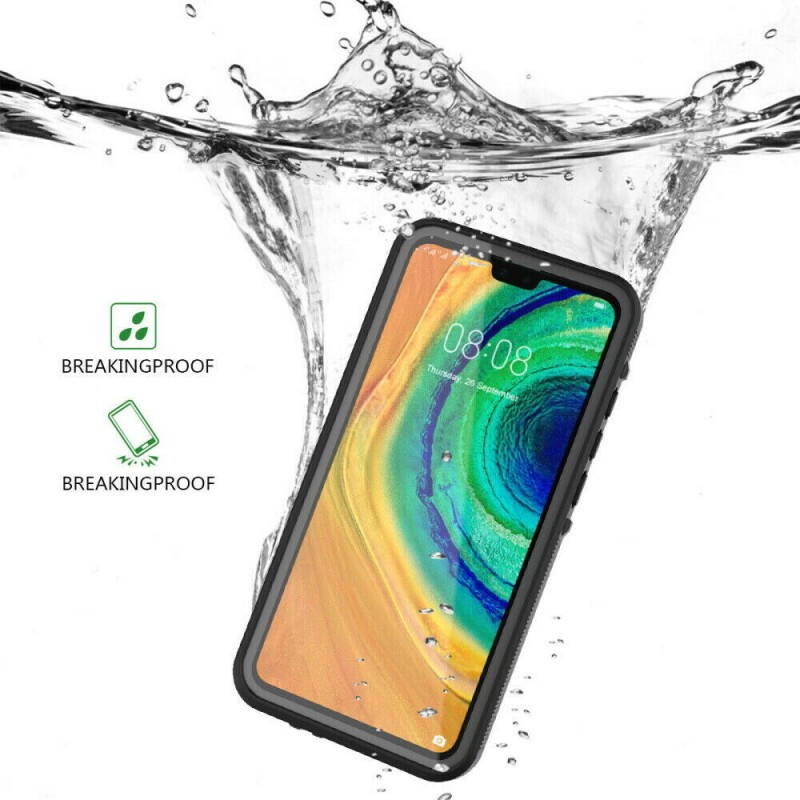 Αδιάβροχη θήκη Redpepper Huawei Mate 60 Pro Shockproof/Waterproof Black/Clear