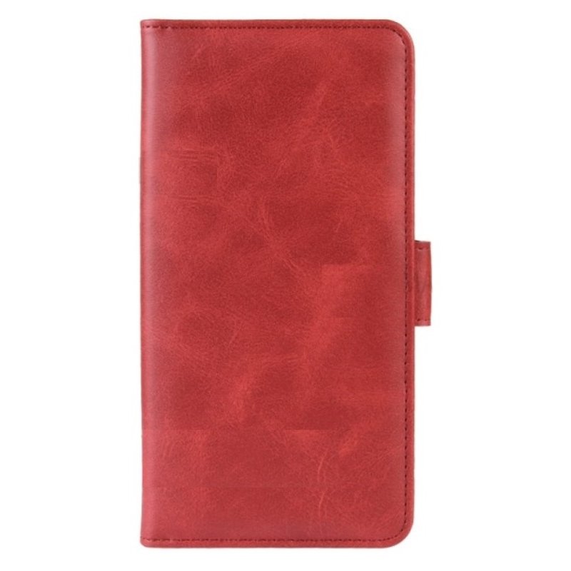 Θήκη Book Leather Wallet Samsung Galaxy S21+ Plus 5G G996 Card Holder Red