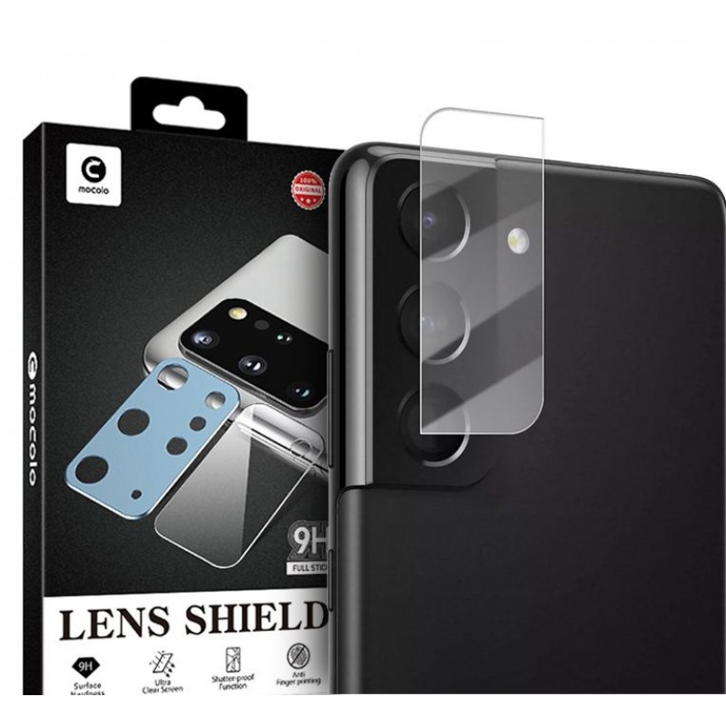 Γυαλί Προστασίας MOCOLO TG+ Camera Lens Samsung Galaxy S21+ Plus 5G G996 Full Cover Tempered Glass 9H AntiCrash / AntiShock 