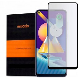 Γυαλί Προστασίας MOCOLO TG+3D Samsung Galaxy M11 SM-M115 Full Glue Full Screen Cover Tempered Glass 9H AntiCrash / AntiShock Black