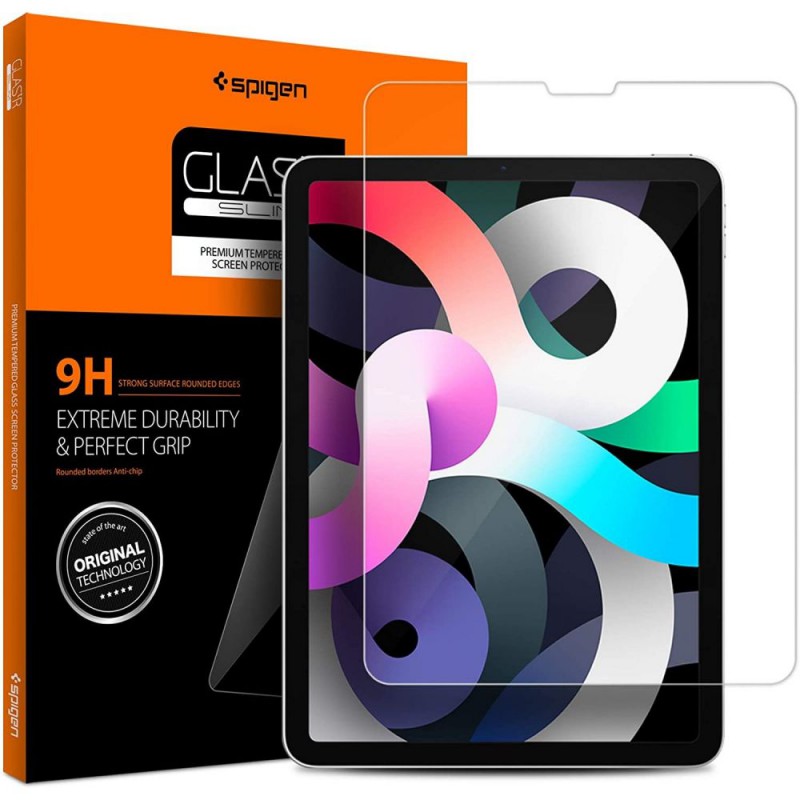 Γυαλί Προστασίας Spigen GLAS.TR Slim Apple iPad Air 4 10.9" (2020) Tempered Glass Case Friendly (067GL25593)