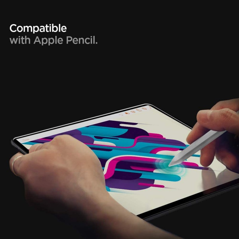 Γυαλί Προστασίας Spigen GLAS.TR Slim Apple iPad Air 4 10.9" (2020) Tempered Glass Case Friendly (067GL25593)