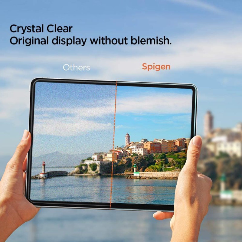 Γυαλί Προστασίας Spigen GLAS.TR Slim Apple iPad Air 4 10.9" (2020) Tempered Glass Case Friendly (067GL25593)