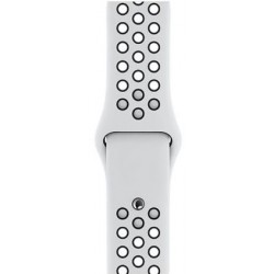 Ανταλλακτικό λουράκι QuickFit Apple Watch 1/2/3/4/5/6/SE/7/8 (42/44/45/49mm) Softband White/Black