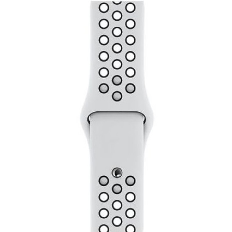 Ανταλλακτικό λουράκι QuickFit Apple Watch 1/2/3/4/5/6/SE/7/8 (42/44/45/49mm) Softband White/Black