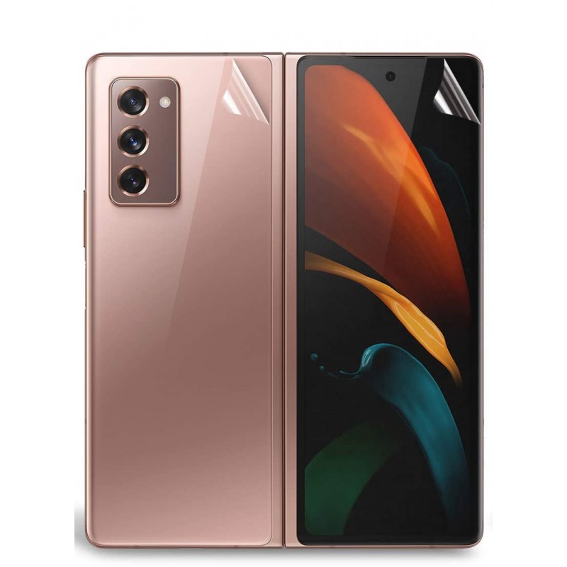 Μεμβράνη Προστασίας  Full Face Cover Samsung Galaxy Z Fold2 SM-F916 AntiCrash/Antishock (3 τμχ σετ)