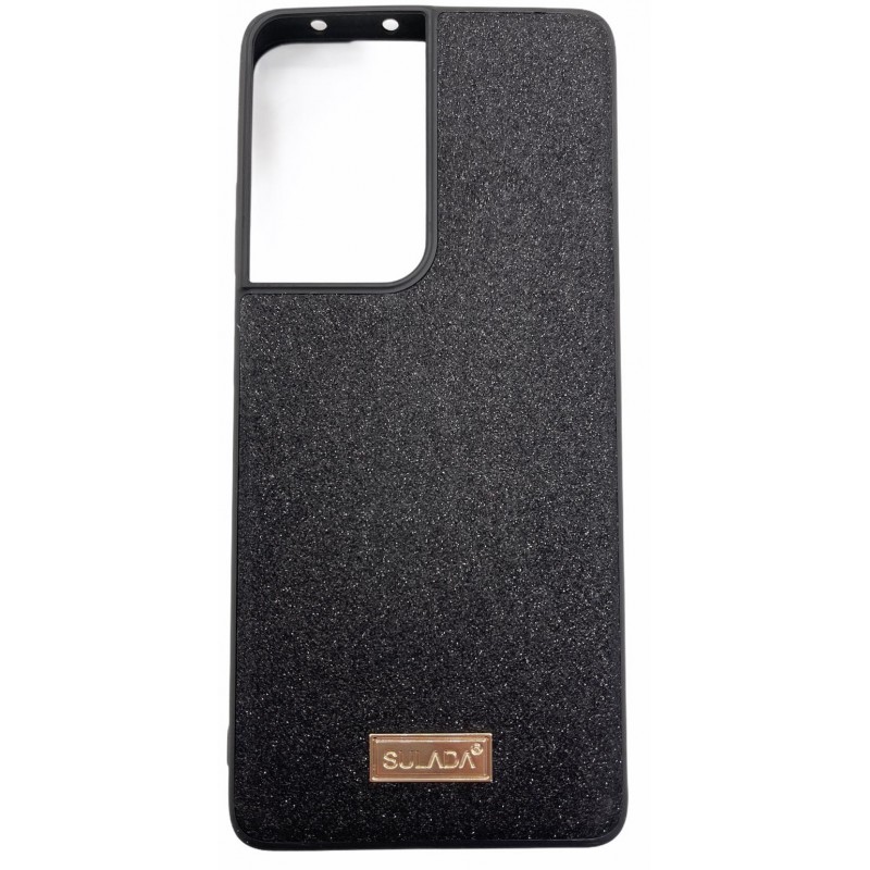 Θήκη Sulada Celebrity Series Samsung Galaxy S21 Ultra 5G G998 Glitter Shine Black