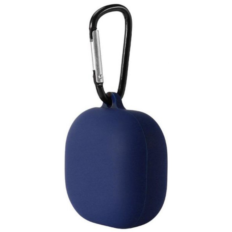 Θήκη Samsung Galaxy Buds 2 / 2 Pro / Live / Pro / FE Silicone Skin with Carabiner Midnight Blue