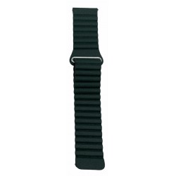 Ανταλλακτικό λουράκι Leather Loop Sport QuickFit Forest Green για Samsung Galaxy Watch3(45mm)/Watch(46mm)/Huawei Watch 3 (46mm)/ Watch 3 Pro (48mm)/GT 2/Pro/Honor GS Pro/Amazfit GTR 3 (46mm)/GTR 3 Pro/GTR(47mm)/ Stratos 3(48mm) (22mm)