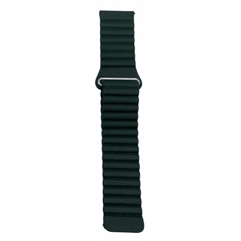 Ανταλλακτικό λουράκι Leather Loop Sport QuickFit Forest Green για Samsung Galaxy Watch3(45mm)/Watch(46mm)/Huawei Watch 3 (46mm)/ Watch 3 Pro (48mm)/GT 2/Pro/Honor GS Pro/Amazfit GTR 3 (46mm)/GTR 3 Pro/GTR(47mm)/ Stratos 3(48mm) (22mm)
