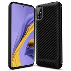 Θήκη TPU Carbon Protect Samsung Galaxy A41 SM-A415 Black