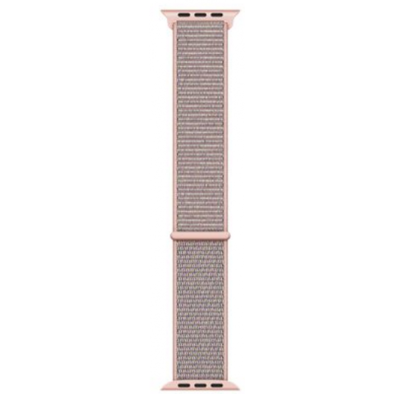 Ανταλλακτικό λουράκι QuickFit Nylon Apple Watch 1/2/3/4/5/6/SE/7 (38/40/41mm) Light Pink
