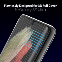 Γυαλί Προστασίας Whitestone Dome EZ Full Glue Tempered Glass Samsung Galaxy S21+ Plus 5G G996 H AntiCrash/AntiShock Clear Γυαλί Προστασίας Whitestone Dome EZ Full Glue Tempered Glass Samsung Galaxy S21+ Plus 5G G996 H AntiCrash/AntiShock Clear