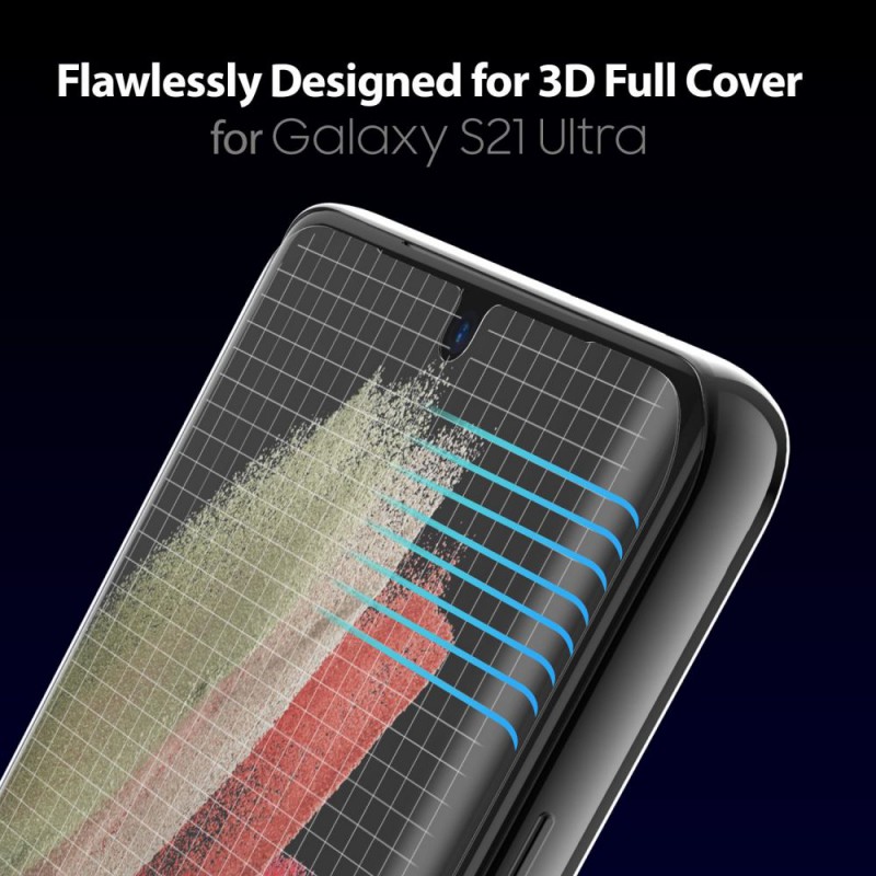 Γυαλί Προστασίας Whitestone Dome EZ Full Glue Tempered Glass Samsung Galaxy S21+ Plus 5G G996 H AntiCrash/AntiShock Clear Γυαλί Προστασίας Whitestone Dome EZ Full Glue Tempered Glass Samsung Galaxy S21+ Plus 5G G996 H AntiCrash/AntiShock Clear