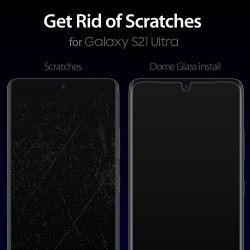 Γυαλί Προστασίας Whitestone Dome EZ Full Glue Tempered Glass Samsung Galaxy S21+ Plus 5G G996 H AntiCrash/AntiShock Clear Γυαλί Προστασίας Whitestone Dome EZ Full Glue Tempered Glass Samsung Galaxy S21+ Plus 5G G996 H AntiCrash/AntiShock Clear