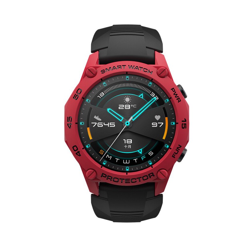 Θήκη TPU Protective Cover Huawei Watch GT 2 (42mm) Bumper Red/Black