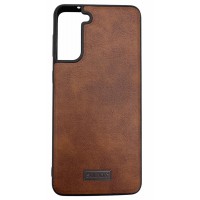 Θήκη Sulada Leather Series Cover Samsung Galaxy S21+ Plus 5G G996 Brown