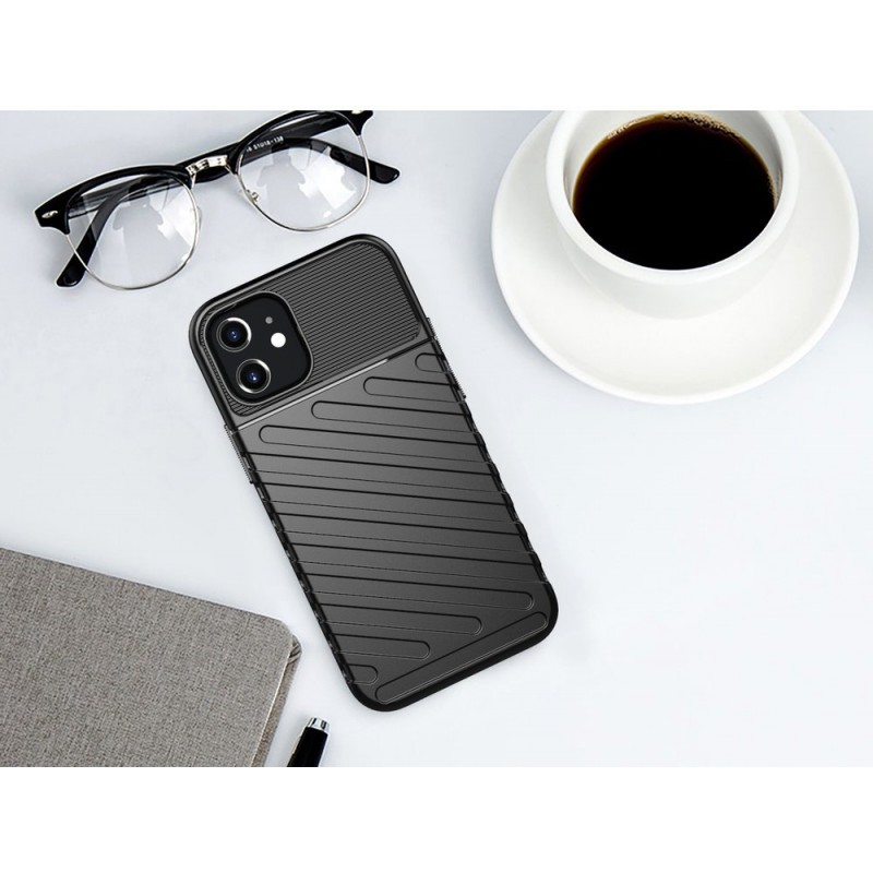 Θήκη TPU Nemo Armored Thunder Apple iPhone 12 Mini (5.4") Black Θήκη TPU Nemo Armored Thunder Apple iPhone 12 Mini (5.4") Black