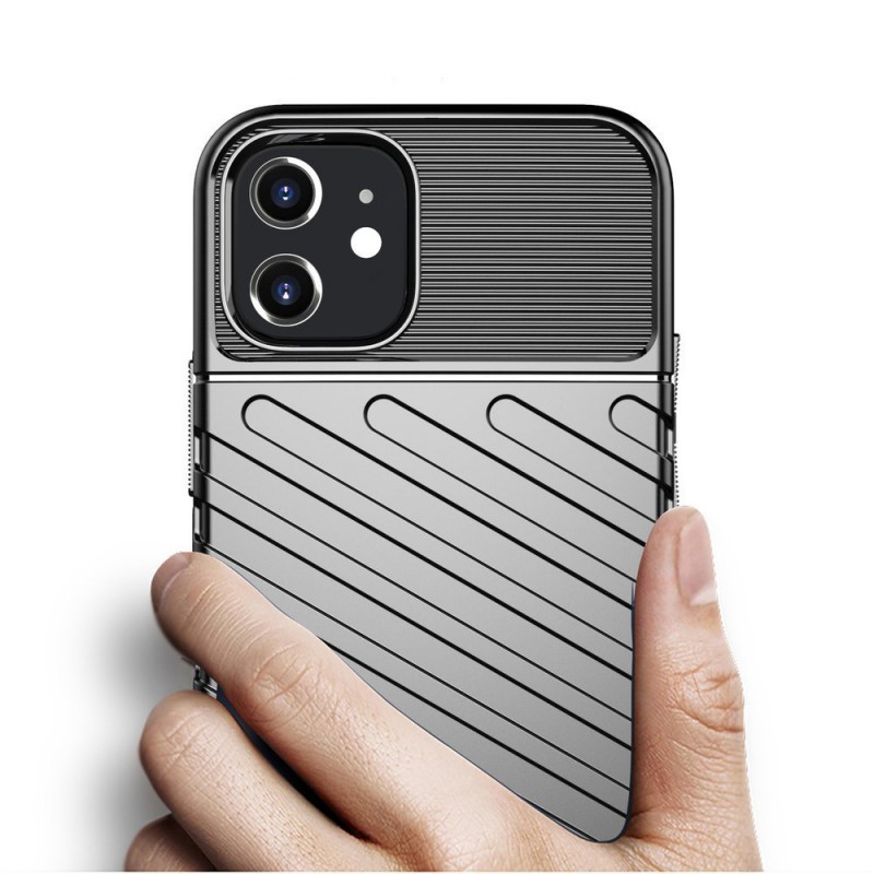 Θήκη TPU Nemo Armored Thunder Apple iPhone 12 Mini (5.4") Black Θήκη TPU Nemo Armored Thunder Apple iPhone 12 Mini (5.4") Black