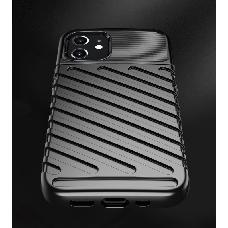 Θήκη TPU Nemo Armored Thunder Apple iPhone 12 Mini (5.4") Black Θήκη TPU Nemo Armored Thunder Apple iPhone 12 Mini (5.4") Black