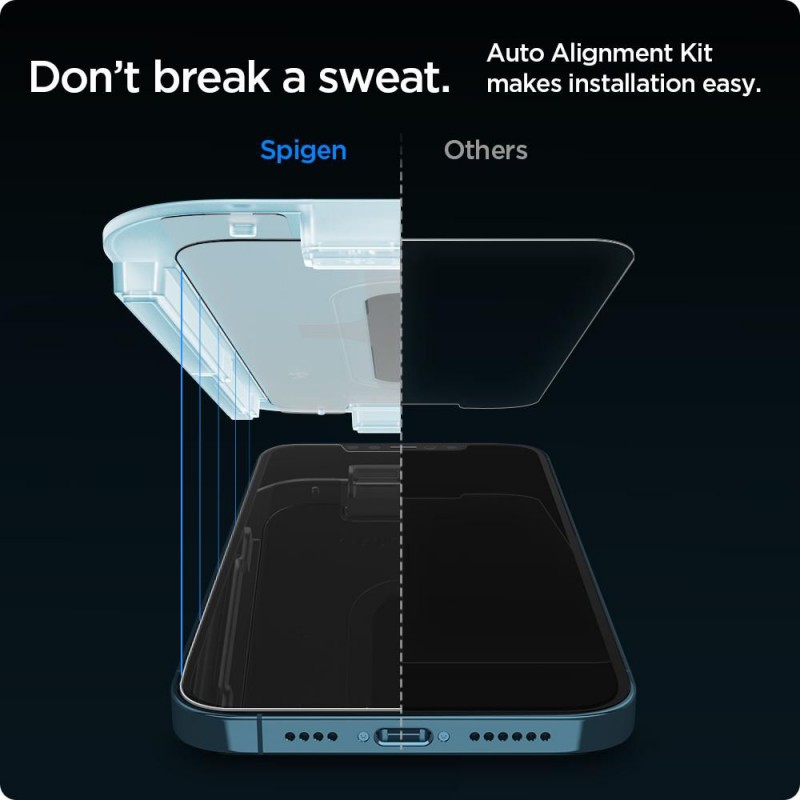 Γυαλί Προστασίας Spigen GLAS.TR EZ FIT Apple iPhone 15 (6.1") / 16 (6.1") Tempered Glass (AGL06907) Γυαλί Προστασίας Spigen GLAS.TR EZ FIT Apple iPhone 15 (6.1") / 16 (6.1") Tempered Glass (AGL06907)