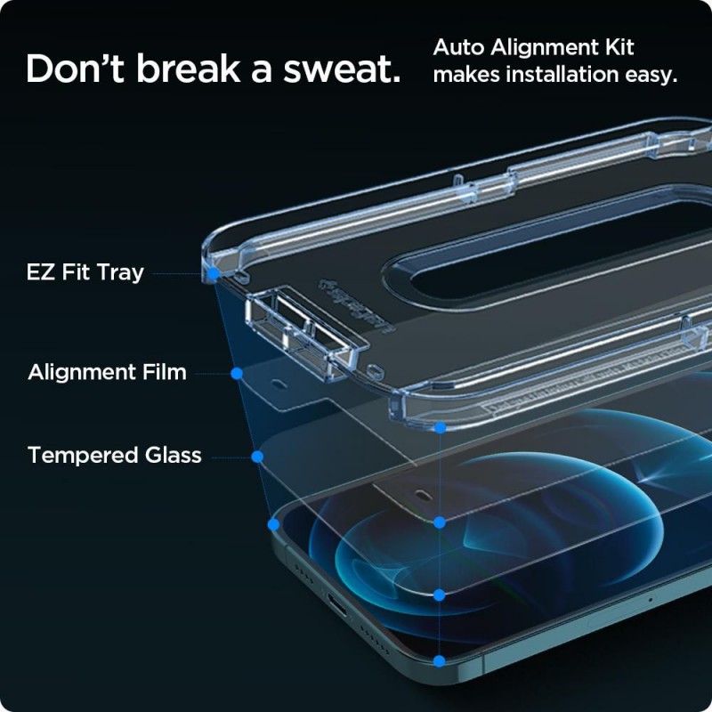 Γυαλί Προστασίας Spigen GLAS.TR EZ FIT Apple iPhone 15 (6.1") / 16 (6.1") Tempered Glass (AGL06907) Γυαλί Προστασίας Spigen GLAS.TR EZ FIT Apple iPhone 15 (6.1") / 16 (6.1") Tempered Glass (AGL06907)
