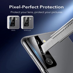 Προστατευτικό Κάμερας ESR Samsung Galaxy S21 G990 Camera Glass Black (2τμχ)