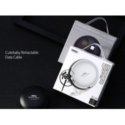 Καλώδιο Data Remax Cutebaby RC-099a Lightning Type-C 1m Black Καλώδιο Data Remax Cutebaby RC-099a Lightning Type-C 1m Black