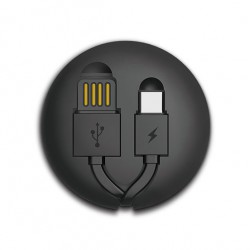 Καλώδιο Data Remax Cutebaby RC-099a Lightning Type-C 1m Black Καλώδιο Data Remax Cutebaby RC-099a Lightning Type-C 1m Black