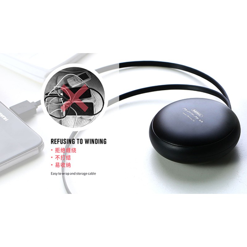 Καλώδιο Data Remax Cutebaby RC-099a Lightning Type-C 1m Black Καλώδιο Data Remax Cutebaby RC-099a Lightning Type-C 1m Black