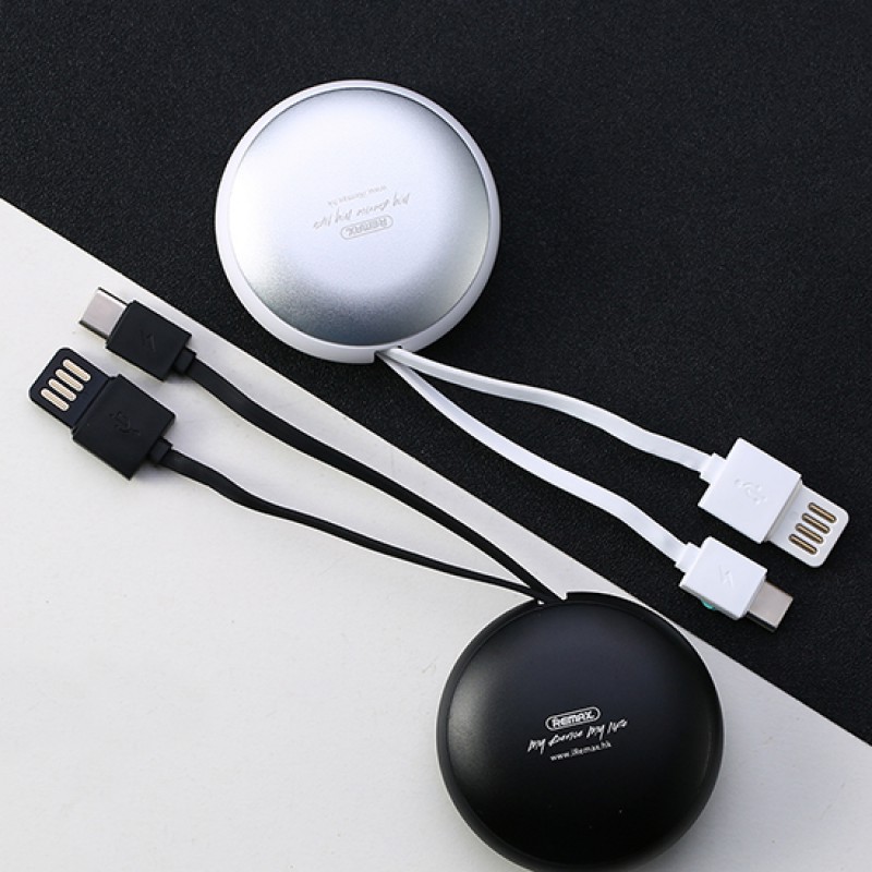 Καλώδιο Data Remax Cutebaby RC-099a Lightning Type-C 1m Black Καλώδιο Data Remax Cutebaby RC-099a Lightning Type-C 1m Black