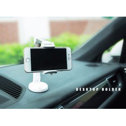 Βάση Στήριξης Remax  Lazy Bracket RM-C23 για Smartphones White/Silver
