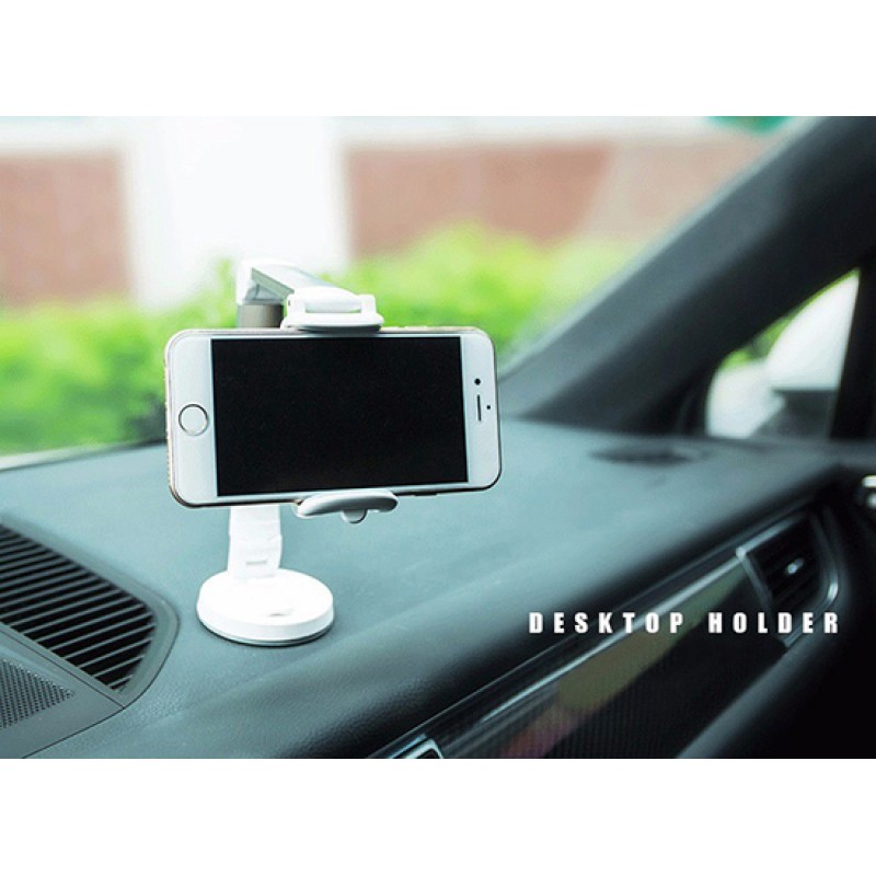 Βάση Στήριξης Remax  Lazy Bracket RM-C23 για Smartphones White/Silver