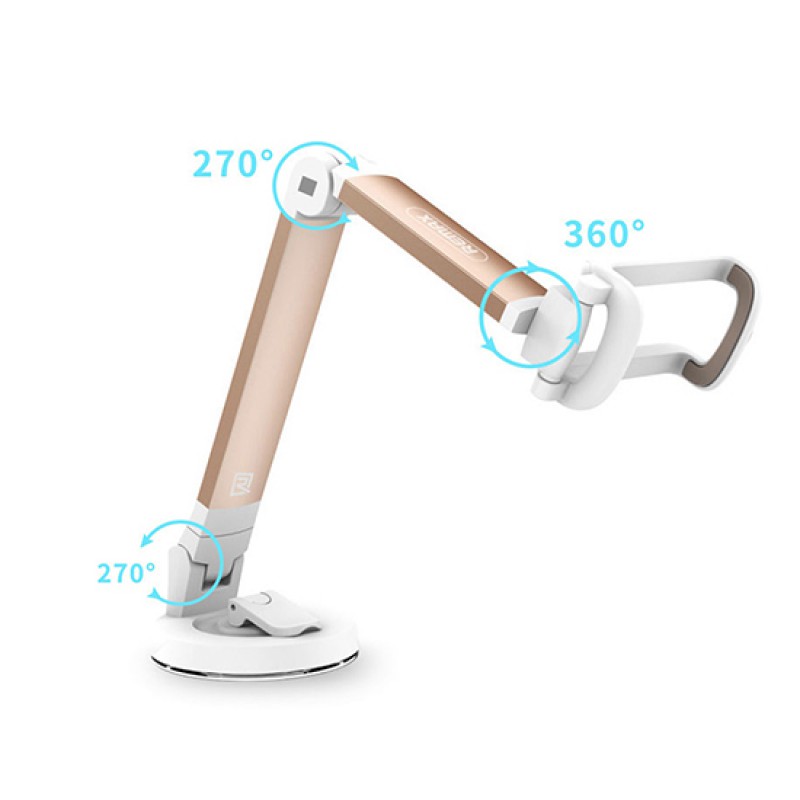 Βάση Στήριξης Remax  Lazy Bracket RM-C23 για Smartphones White/Silver