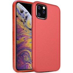 Θήκη Real Smooth Silicone Apple iPhone 12 Pro Max (6.7") Red