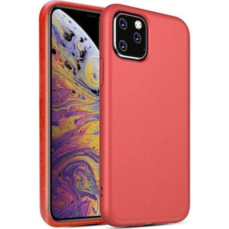 Θήκη Real Smooth Silicone Apple iPhone 12 Pro Max (6.7") Red
