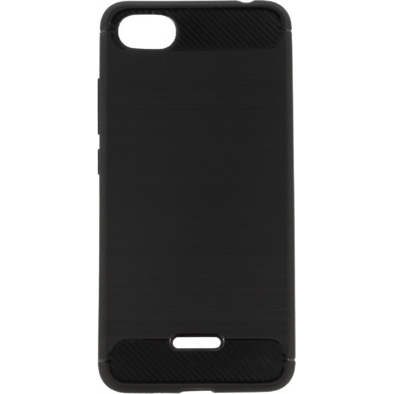 Θήκη TPU Carbon Fiber Brushed Xiaomi Redmi 6A Black