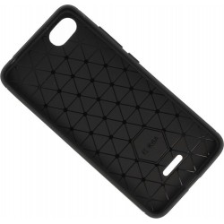 Θήκη TPU Carbon Fiber Brushed Xiaomi Redmi 6A Black